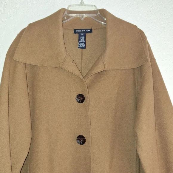 Jones New York Women’s Wool Blend Coat Size (3X) - Picture 3 of 15
